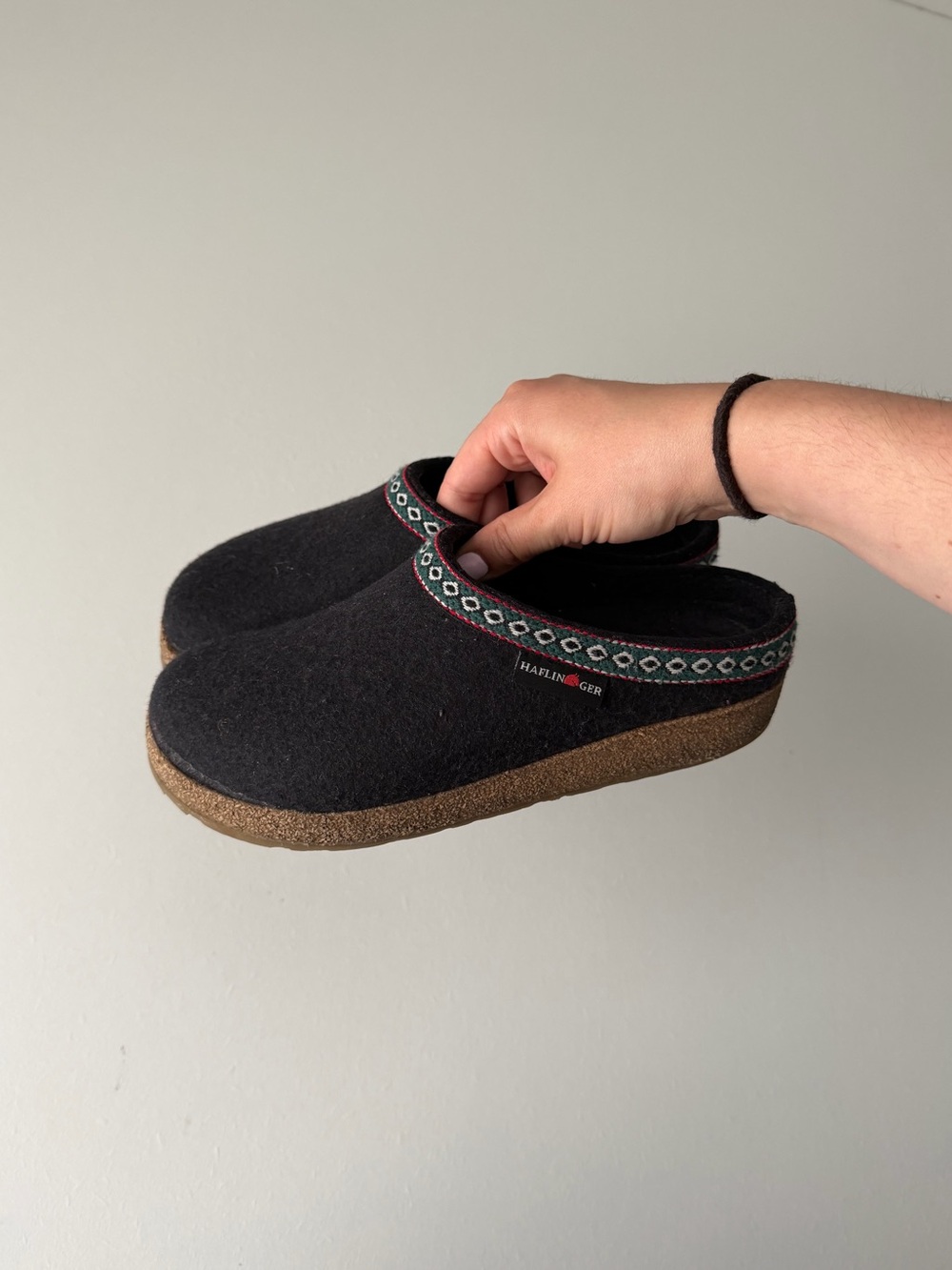 Haflinger Wool Clogs